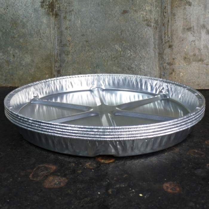 Aluminium partyschaal of drippan rond 40cm