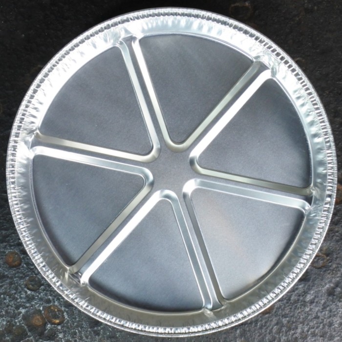 Aluminium partyschaal of drippan rond 40cm