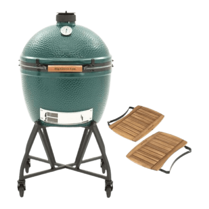 Big Green Egg X Large + IntEGGrated Nest + Zijplankjes