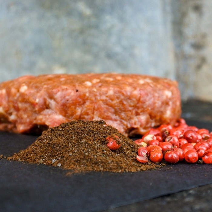 Black Angus burger - espresso/roze peper