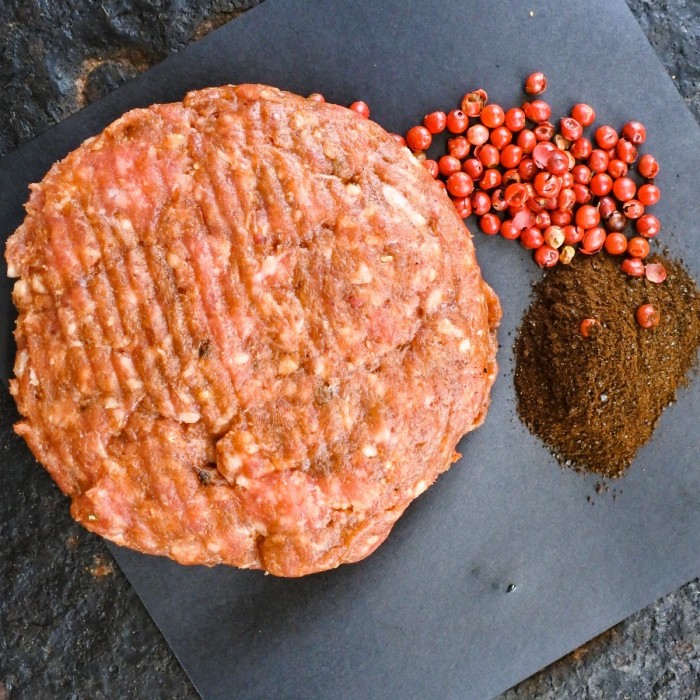 Black Angus burger - espresso/roze peper