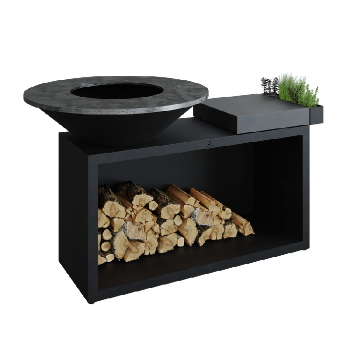 OFYR Island Black 100 Donker Grijs Keramiek