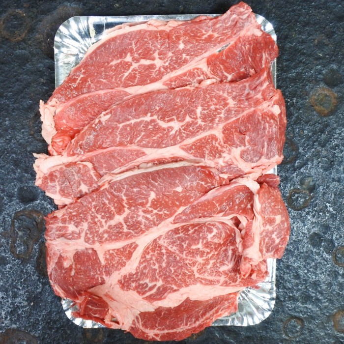 Shabu Shabu chuck steak Wagyu Australia 2mm