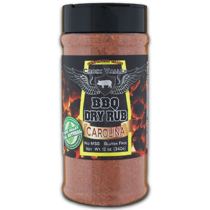 Croix Valley Carolina BBQ Dry Rub -strooibus 340g