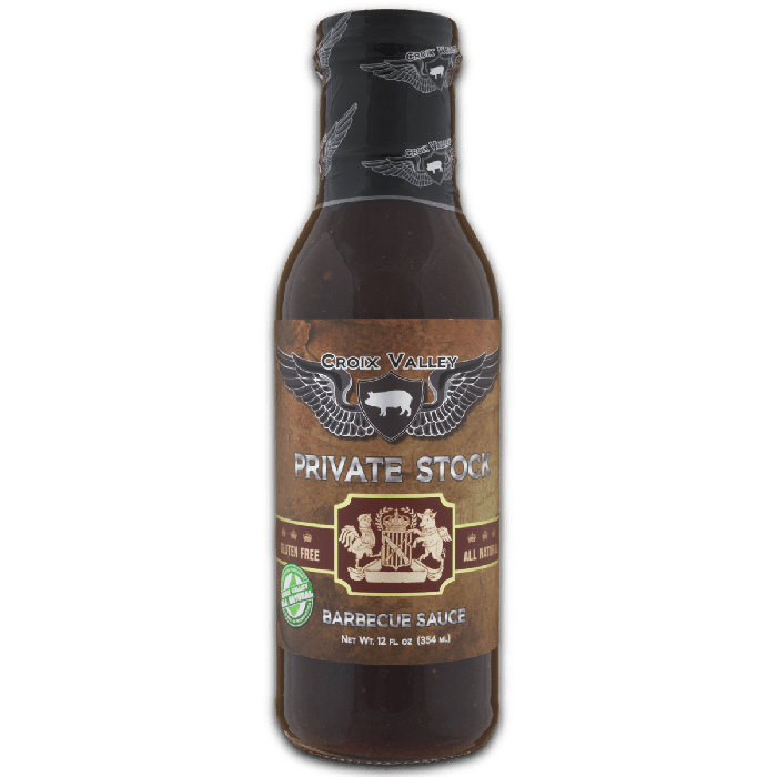 Croix Valley Private Stock BBQ Sauce -fles 354g