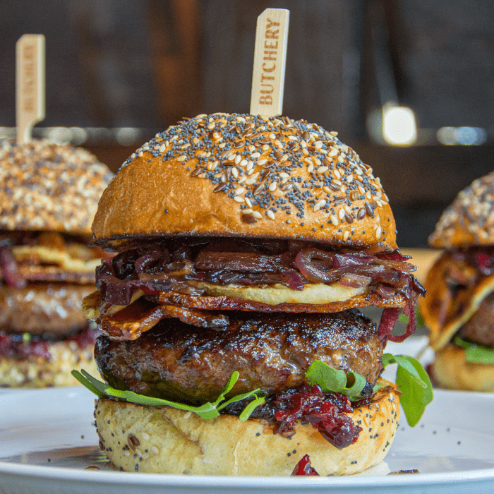 Black Angus burger