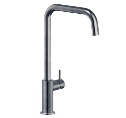 Reginox Kraan Recht Gun Metal Silver