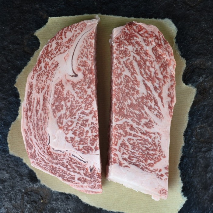Japans Wagyu ribeye Kagoshima A5+ BMS12