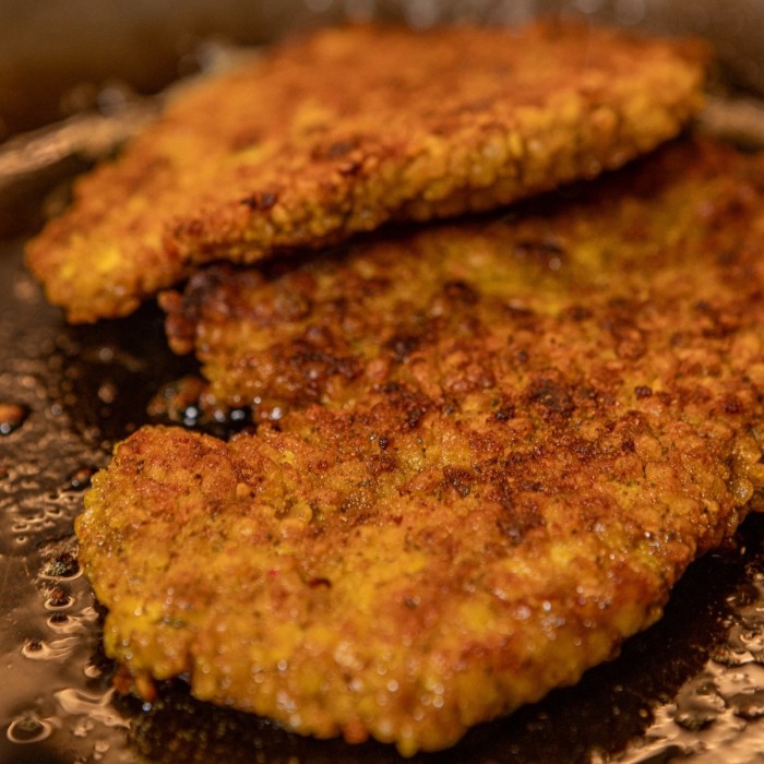 kip krokant schnitzel