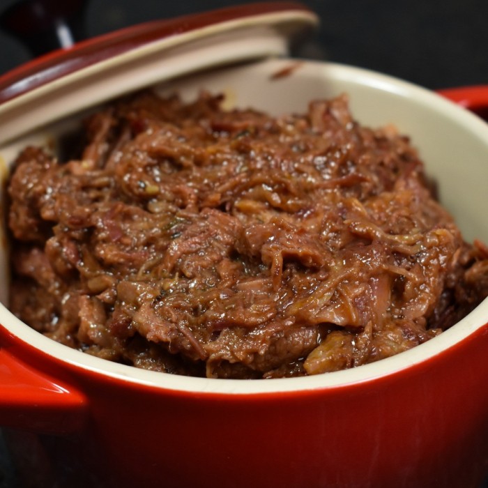Loaded Korean short ribs 