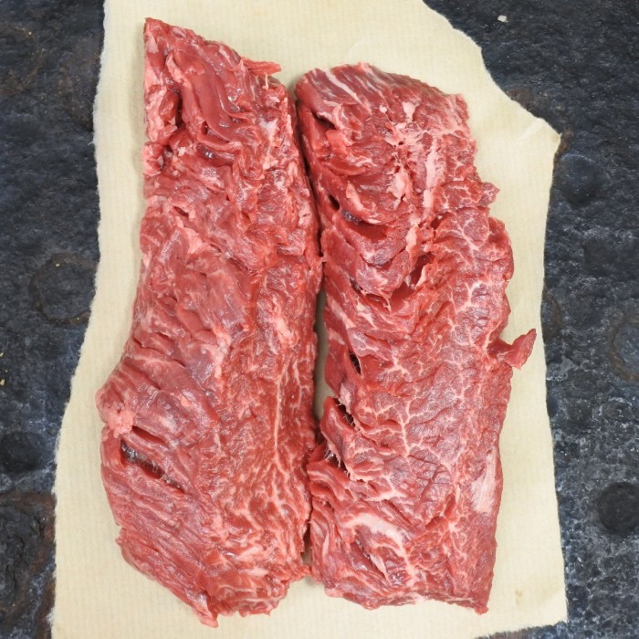 Longhaas (uitgevliesd) Black Angus