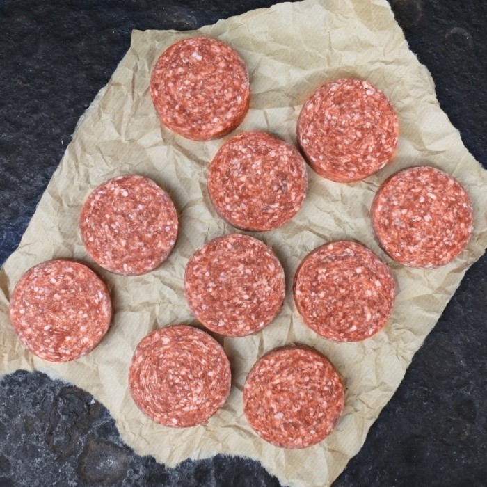 Mini beefburgers Black Angus USA