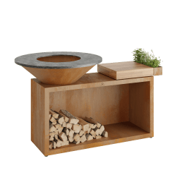OFYR Island Corten Teak Hout 100 