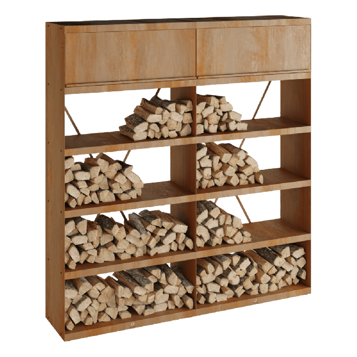 OFYR Wood Storage Corten 200