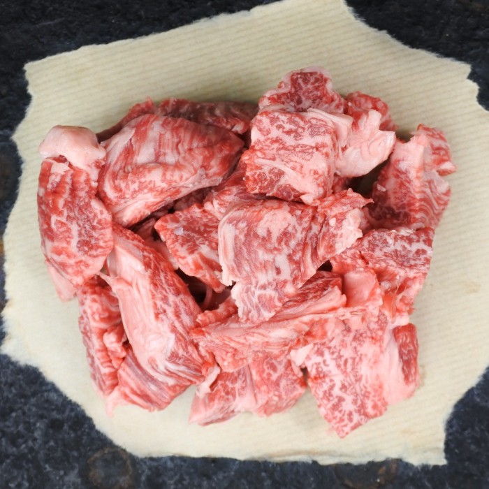 Japans Wagyu ossenhaaspuntjes