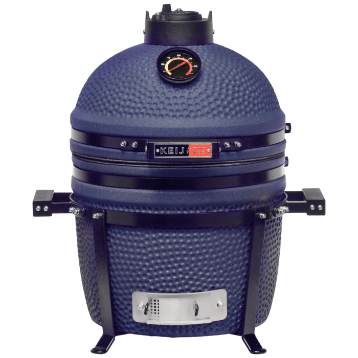 Keij kamado Legend compact matblauw 15 inch