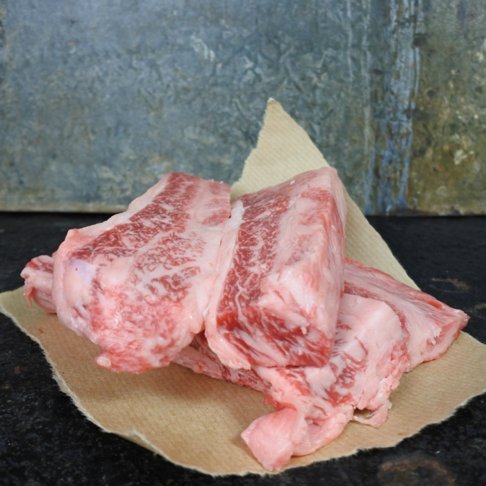 Japans Wagyu ribfingers Kagoshima A5+ BMS12