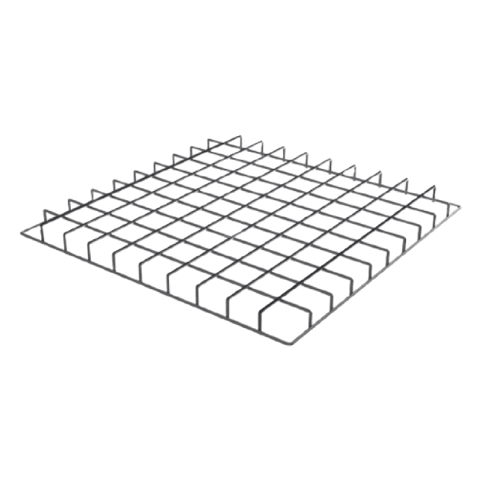 Stainless steel grid insert