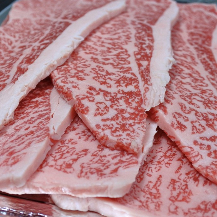 Japans Wagyu tri-tip Kagoshima 4mm