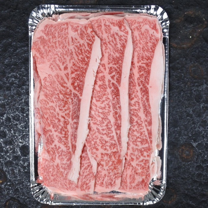 Japans Wagyu tri-tip Kagoshima 4mm