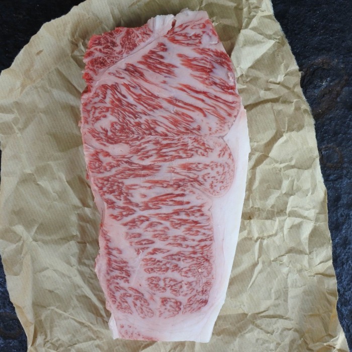 Wagyu entrecote Kagoshima A5+ BMS12