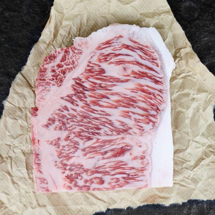  Japans Wagyu entrecote Kagoshima A5+ BMS12