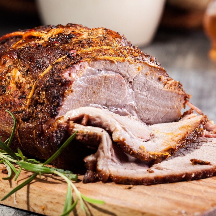 Wild zwijn roast