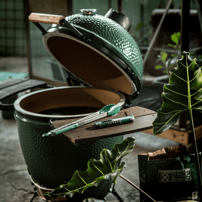 Big Green Egg X Large + IntEGGrated Nest + Zijplankjes
