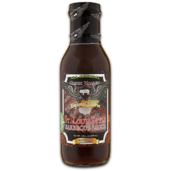 Croix Valley St Louis Style BBQ Sauce -fles 354g