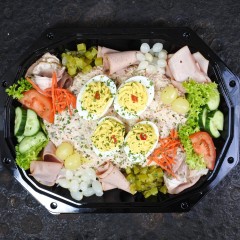 Huzarensalade op schaal