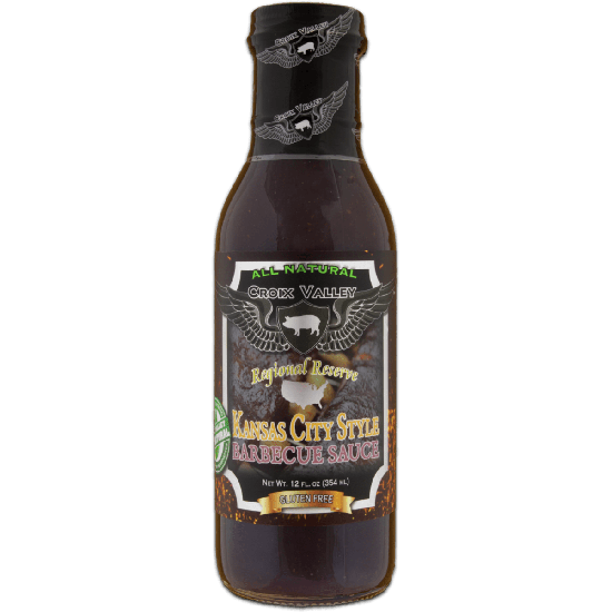 Croix Valley Kansas City Style BBQ Sauce -fles 354g