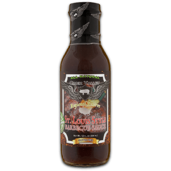 Croix Valley St Louis Style BBQ Sauce -fles 354g