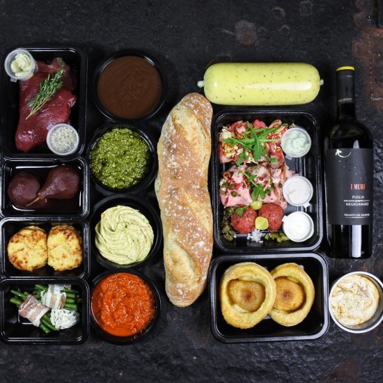 Dinerbox Hertenbiefstuk