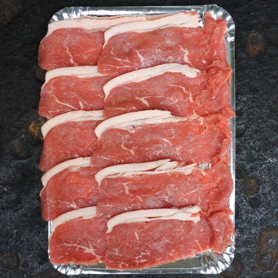 Shabu Shabu entrecote Aberdeen Angus 2mm