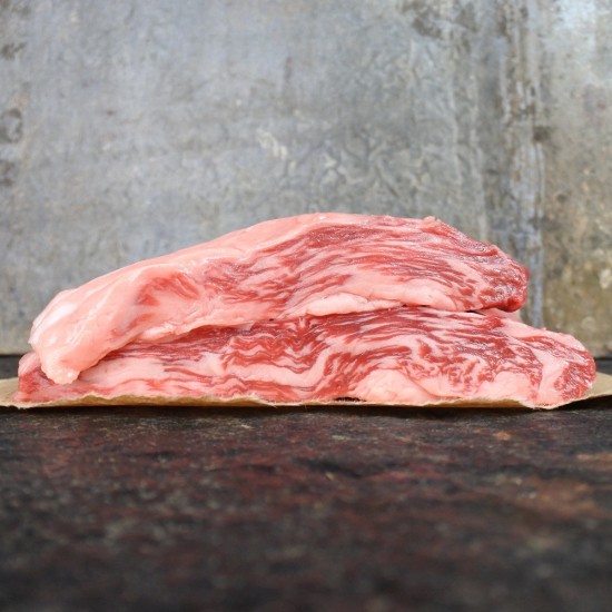 Japans Wagyu inside skirt Kagoshima A5+ BMS12