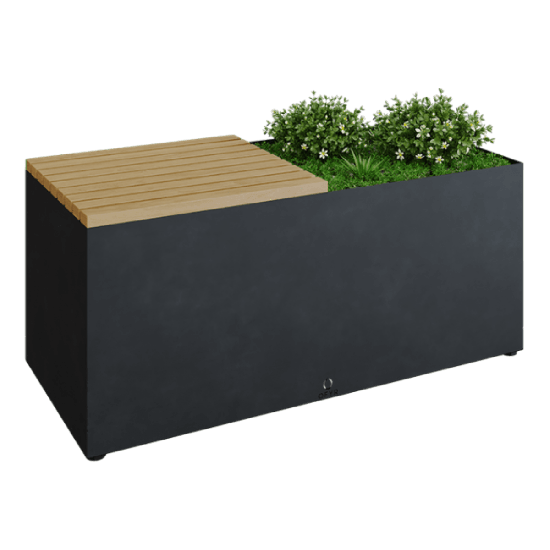 OFYR Herb Garden Bench Black