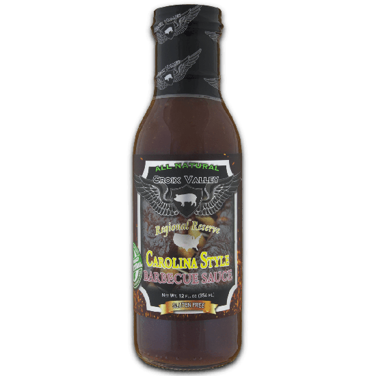 Croix Valley Carolina Style BBQ Sauce -fles 354g